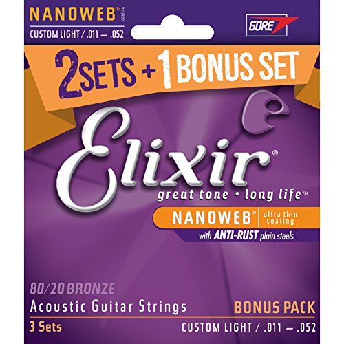 Elixir Nanoweb Guitar Strings - Les Beatles, Paul McCartney, John Lennon, RIngo Starr, George Harrison Elixir Nanoweb Guitar Strings – Image 3