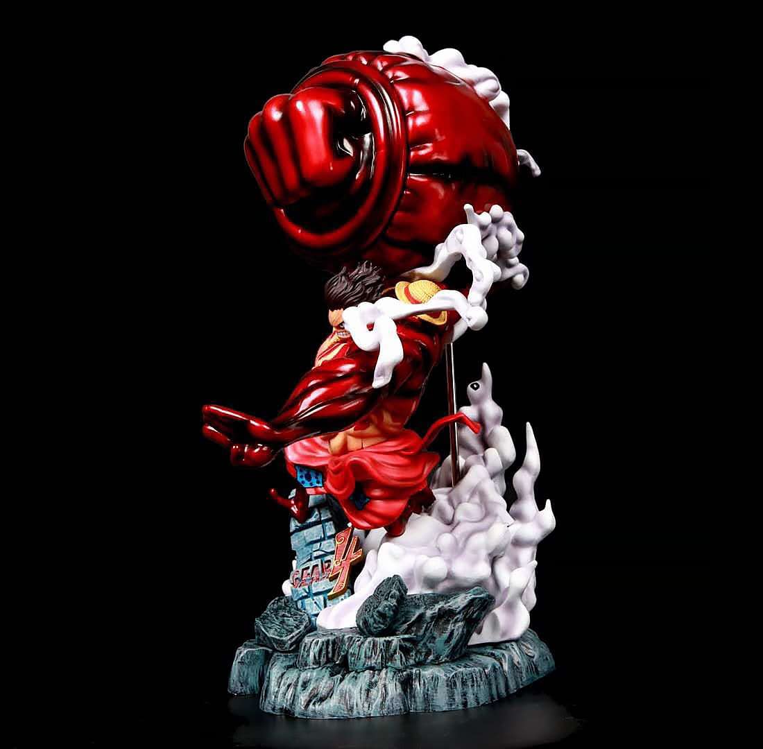 ワンピース　フィギュア　ルフィ　ギア4 ゴムゴムの大猿王銃 Amazon.co.jp: ル.フ.ィ L.U.F.Y ギア4 ゴムゴムの大猿王铳 巨大