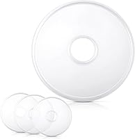 Vista 1 de Nuenen 4 Pack Non-Stick Dehydrator Trays, 12 x 12'' Fruit Leather Roll Sheets & Dehydrator Accessories, Perfect for Making Jerky, Yogurt, and Dried