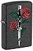 Produktbild Zippo Sturmfeuerzeug - Modell Rose Dagger - Black Crackle Finish, Color Image - Nachfüllbar - Wiederverwendbar - Windfestes Design - Geschenkbox - Made in USA
