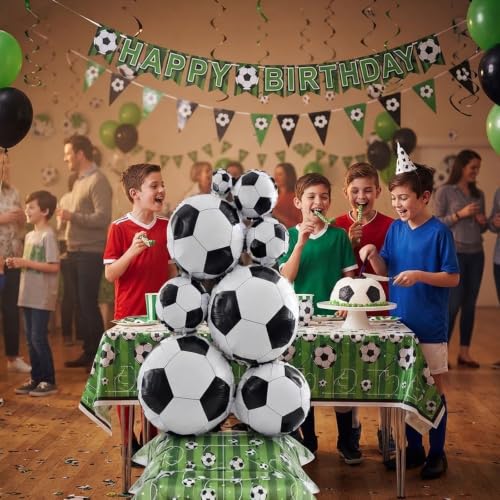 59 Inch Soccer Foil Balloons for Sports Birthday Themed Party Decorations — view 5
