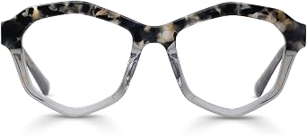 eyebobs - Tough Nut | Premium Reading Glasses for Men and Women | Geometric Frame for Average Faces | Available 0.0x - 4.0x