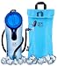 2L Hydration Pack Water Bladder & Cooler Bag | KEEPS DRINK COOL & PROTECTS YOUR BLADDER | Durable Leak Proof Water Reservoir | Large Oppening | Tasteless BPA Free | Quick Release Tube & Shutoff Valve