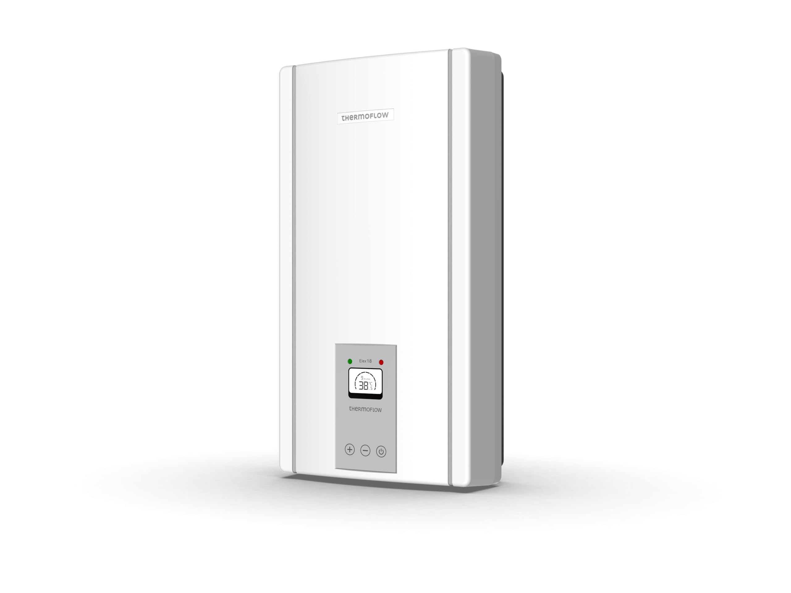 Thermoflow ELEX18 - Scaldabagno elettrico, 400 V, colore: Bianco
