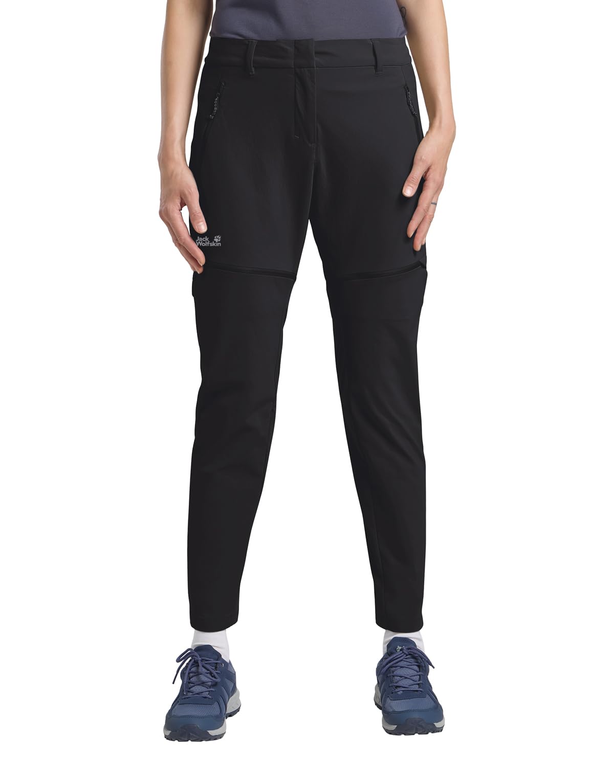 Jack Wolfskin Damen Wanderhose Hikeout Zip Away Pants W
