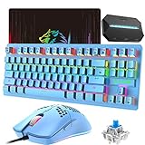 【6400 DPI Ratón ajustable ajustable】 Wired Professional Gaming Mouse utiliza chips personalizados de núcleo duro, hasta 6400 DPI (nivel 6 / editable), capaz de soportar 20 g de aceleración, tiene 50,000,000 de vida de botones. La configuración del mouse de alto rendimiento puede satisfacer sus necesidades de navegación web rápida y juegos.