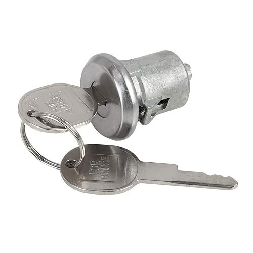 Miniatura 4 de Cilindro de cerradura de puerta con llave compatible con Chevy GMC Buick Cadillac Pontiac Oldsmobile, 1 par