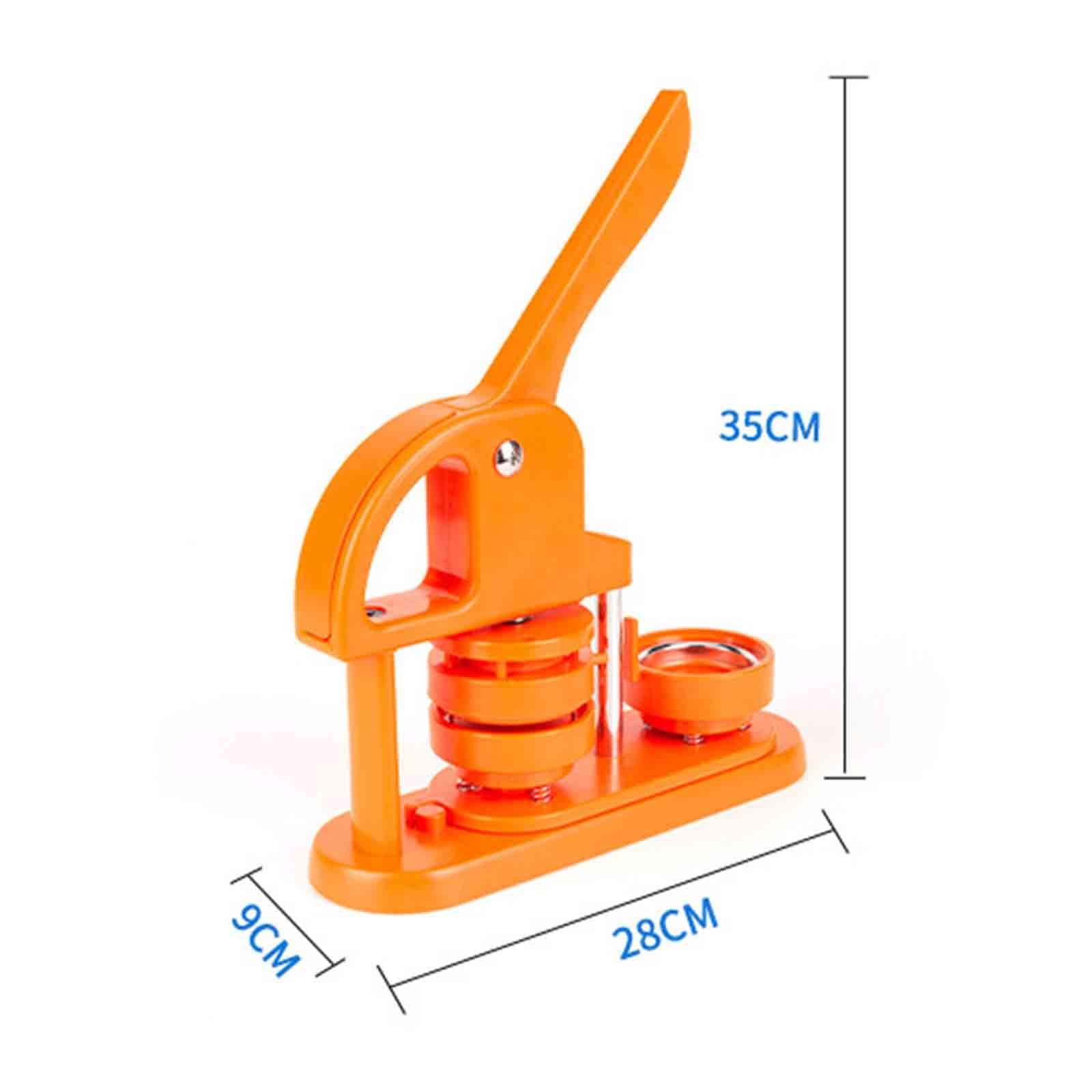 máquina para Hacer Botones, Máquina for Hacer Botones, Perforadora de Insignias, botón Pin, fácil Usar, fabricación moldes DIY(58mm)