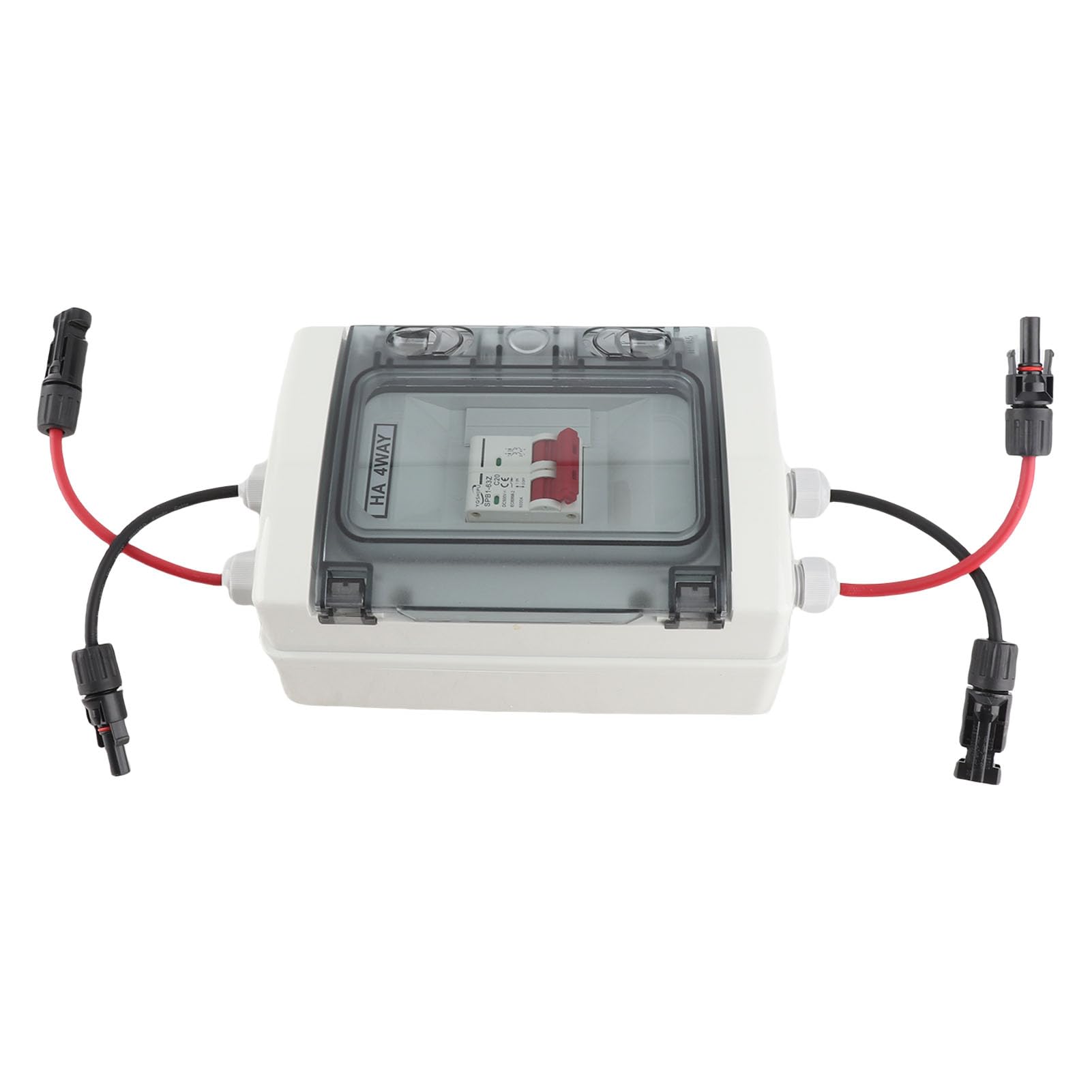 Protezione da sovraccarico con interruttore automatico CC, sezionatore solare fotovoltaico con scatola di prova IP65, interruttore automatico miniaturizzato da 500 V per sistemi (20A)
