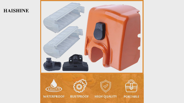 Vehjunc Lot De 2 Filtres à Air Pour Tronçonneuse Stihl MS250 MS210 MS230 021 023 025 Pièces Avec Bougie D'allumage 1123 120 1613