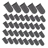 Artibetter Mobile Gaming Finger Sleeves and Phone Touchscreen Devices 50pcs Lightweight Cotton Blend Material with Precision Control, Anti-Slip Design for Enhanced for Game Controllers