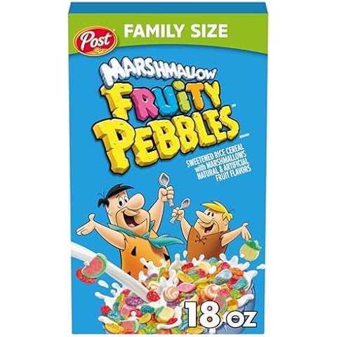 Post Fruity PEBBLES Marshmallow Cereal Cover