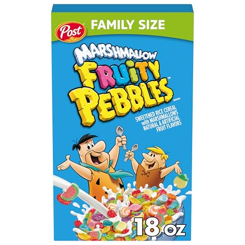 96¢ coupon - Post Fruity PEBBLES Marshmallow Cereal, 18oz