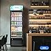 BODEGACOOLER Beverage Refrigerator and Cooler, 12.5 Cu. Ft Commercial Refrigerators for Drink, Beer, Glass Door Display Refrigerator with Soft LED Light. Commercial Fridge as Bar Cooler For Party.