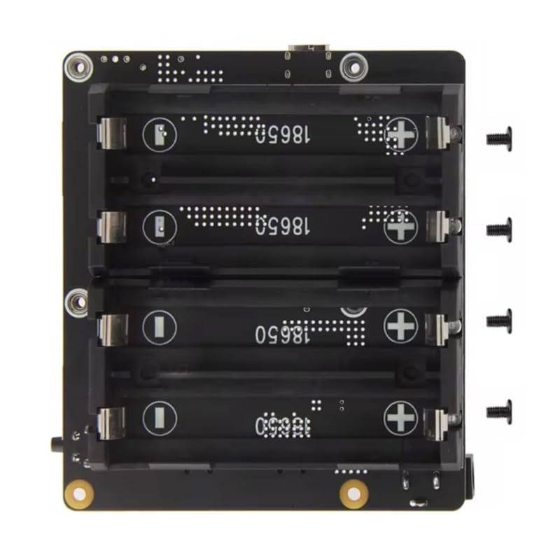X1202 UPS Power Management Board Apagado seguro para RPi 5 con monitor