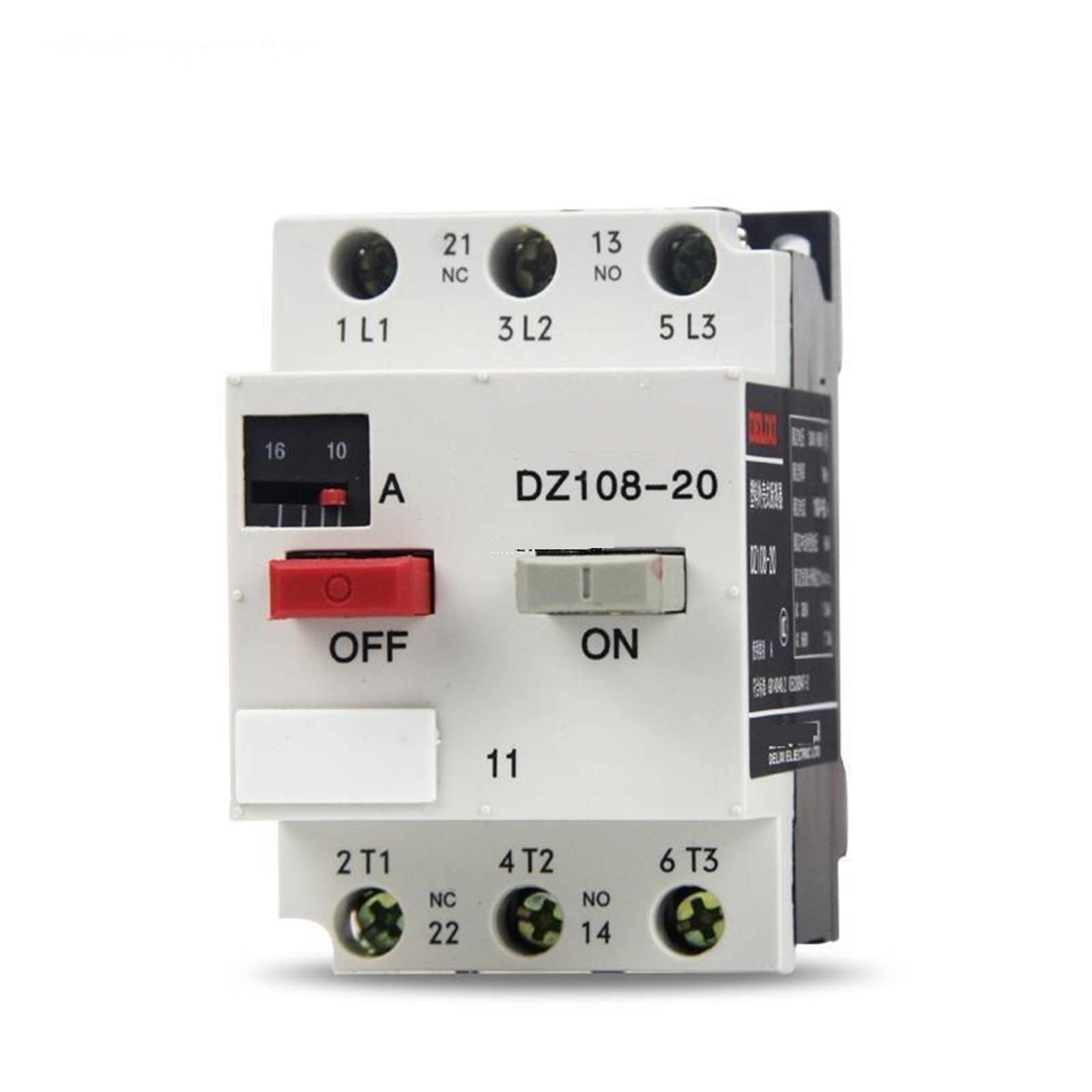 Interruttore automatico DZ108-20/11 1A(0.63-1A) Protezione motore 3VE1 DZ108 1 pz(0.63-1A)