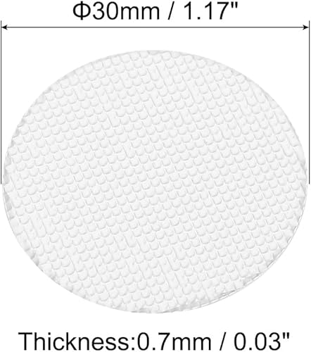 Miniatura 10 de PATIKIL Revestimiento de tapa de papel de aluminio de 1.102 in1.09 pulgadas, 150 revestimientos de sellado térmico resistentes por inducción de