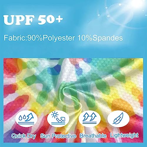 Image of CaTaKu Boys Swim Shirt Toddler Rash Guard Long Sleeve Swimsuit for Boys Girls UPF 50+ 3-12T
