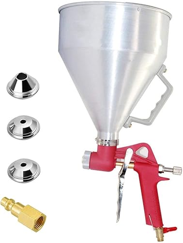 Joywayus Air Hopper - Pistola pulverizadora con boquilla de 0.157 in0.236 in0.315 in, textura de pintura, pulverizador de pintura para paneles de