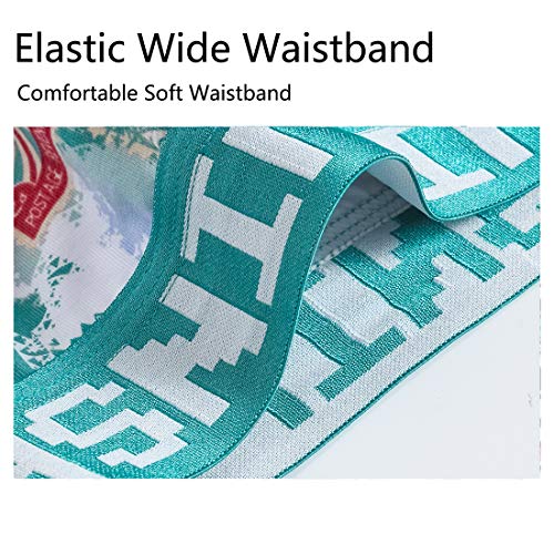 JINSHI Men's Underwear Long Boxer Briefs Underpants The Boxer for Men Breathable Bamboo Viscose Pack3