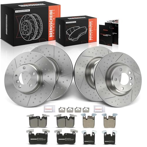 Disques de frein Frankberg 34106799805 pour Série 1 2010-2019 arrière