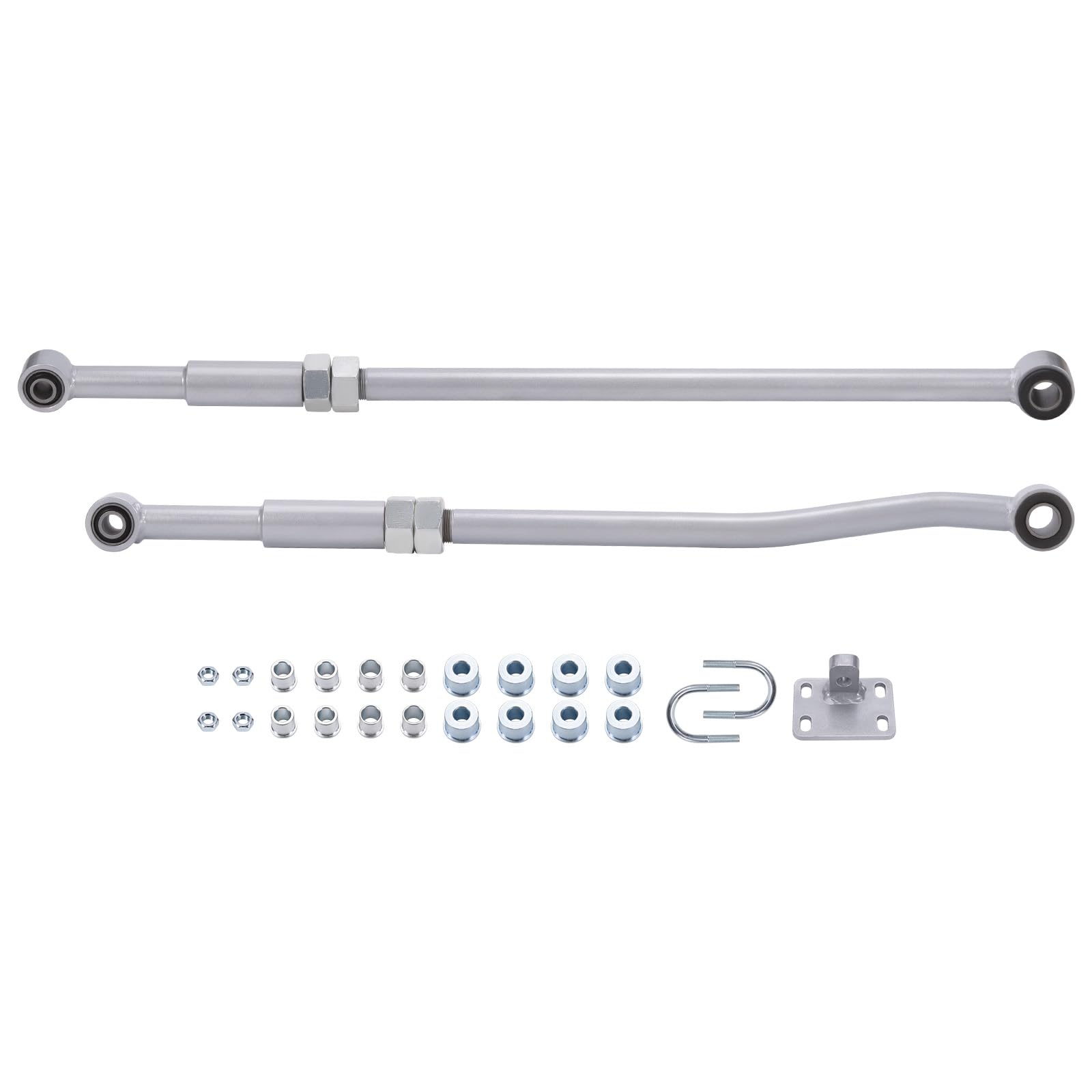 maXpeedingrods Kit de barres de direction Panhard, réglables, 2 à 6 ascenseurs, avant et arrière, pour Nissan Patrol GU Y61 ST RHD