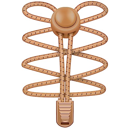 Image of UpUGo Elastic Shoe Laces, No Tie Shoe Laces Tieless for Kids, Adults, Elderly, One Size Fit All