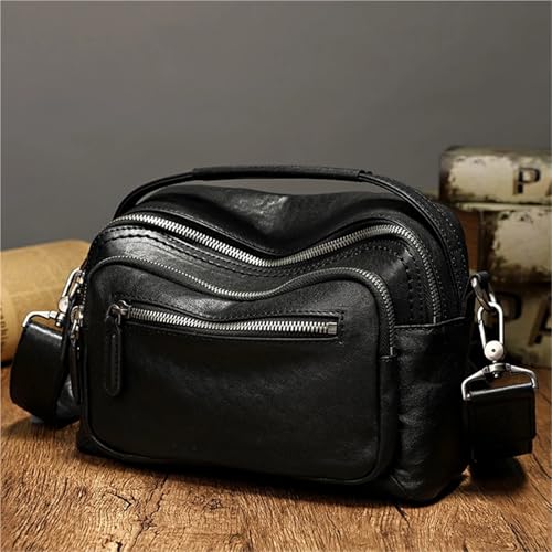 Sac en cuir rétro pour homme en vachette véritable de qualité supérieure - 2