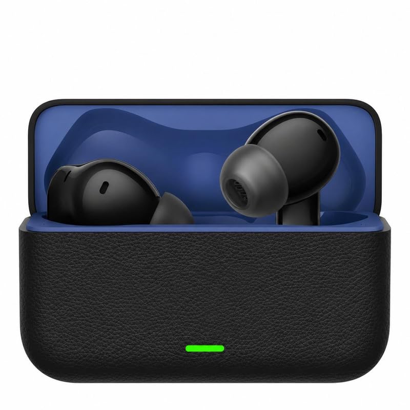 Earbuds for Realme Buds T500 Pro True Wireless Earbuds with 50dB ANC, 12.4mm Titanized Drivers, 56H Playback, 6 Mic AI ENC, Bluetooth 6.1, Low Latency Gaming, Black(HSJU.1)-image-27