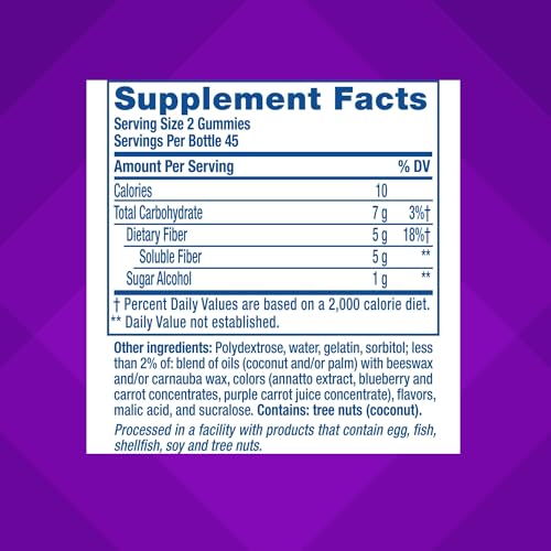 Vitafusion Fiber Well Gummy Vitamins, 90 Count (Packaging May Vary) - Image 4
