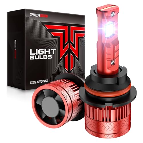 Torchbeam 9007/HB5 Bulbs, 1000% Brighter 9007 Powersports He...