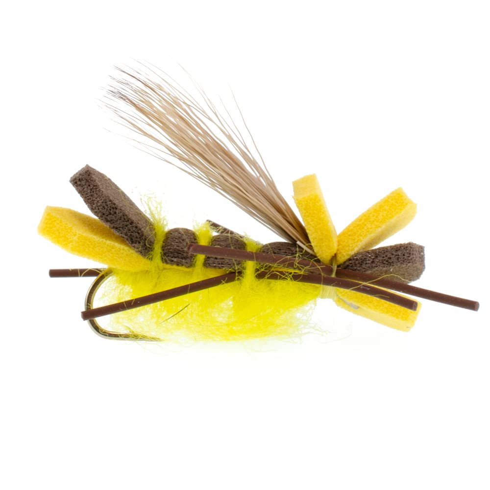 鬼*媛様 FLY fishing マテリアル Daiichi Fly Fishing Hooks Orange Godzilla Foam Grasshopper Fly