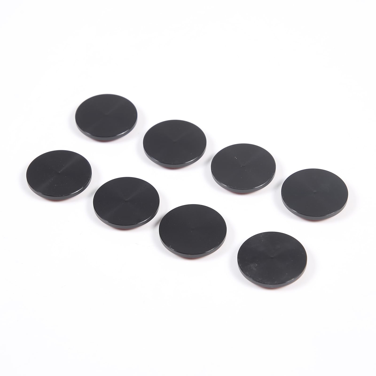 HIRUFAIT Screw Decorative Cover for 2020-2023 Land Rover Defender Accessories, 8 PCS Aluminum Alloy Car Screw Protection Cover Trim (Gear Console Side)