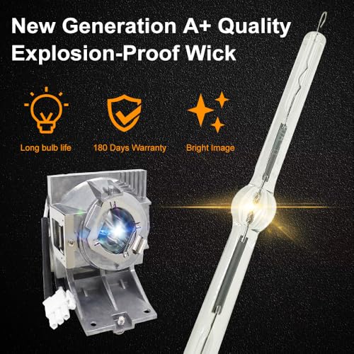 Lámpara de reemplazo 5J.JNL05.001 para proyector CTLAMP miniatura 3