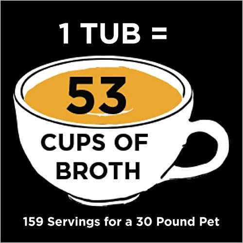 Nature's Diet Pet Bone Broth Protein Powder with Pumpkin, Fish Oil and Turmeric (Chicken, 16 oz = 159 Servings) 2 Nature's Diet Pet Bone Broth Protein Powder with Pumpkin, Fish Oil and Turmeric (Chicken, 16 oz = 159 Servings)