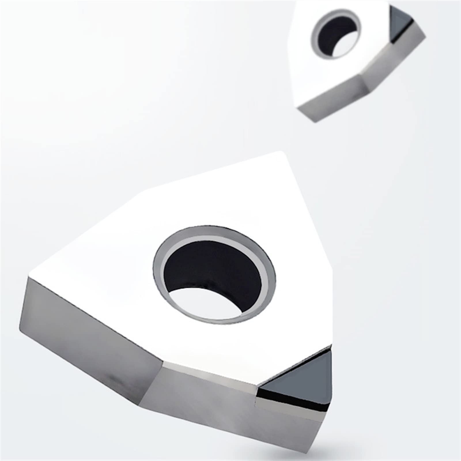 Inserto PCD CBN WNMG for herramienta de torneado, inserto torno CNC WNMG080402 WNMG080404 WNMG080408 for acero duro aluminio(WNMG080404,CBN)