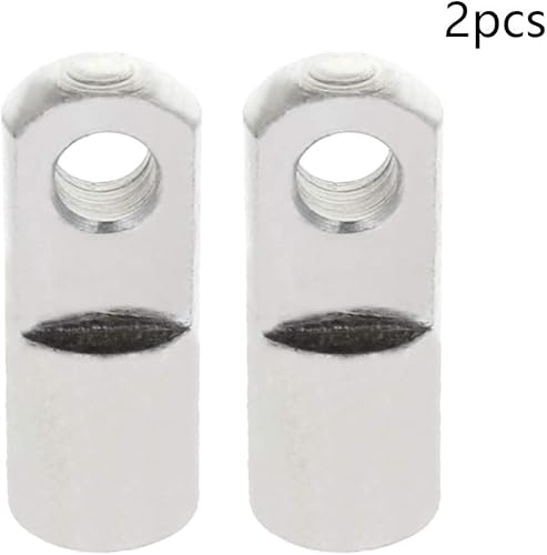 Miniatura 25 de Aicosineg Cilindro de aire Clevis Y Junta M10x1.25in Rosca hembra Y Conector 2.04in Longitud Cilindro de aire Rod Clevis Extremo neumático Cilindro