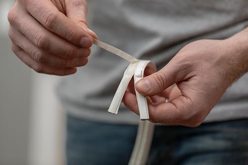 Miniatura 5 de Sello de sellado para cargas pesadas de fábrica para espacios grandes 285231 de Duck, 38 pulgada x 14 pulgada x 17 pies, 3 paquetes, blanco, paquete