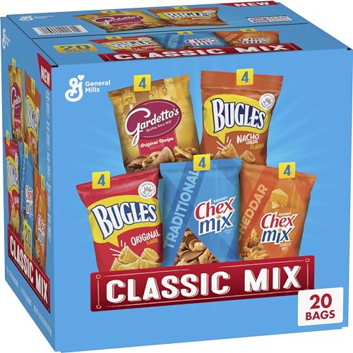 Classic Mix Snack Variety Pack, Bugles Original & Nacho