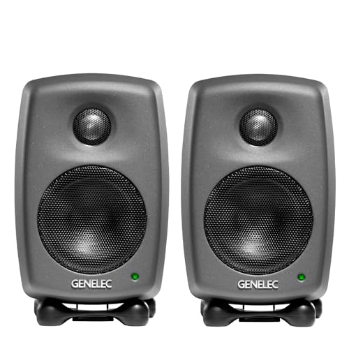 【極美品】GENELEC ジェネリック モニタースピーカー　8020C ペア 極美品】GENELEC ジェネリック モニタースピーカー 8020C ペア