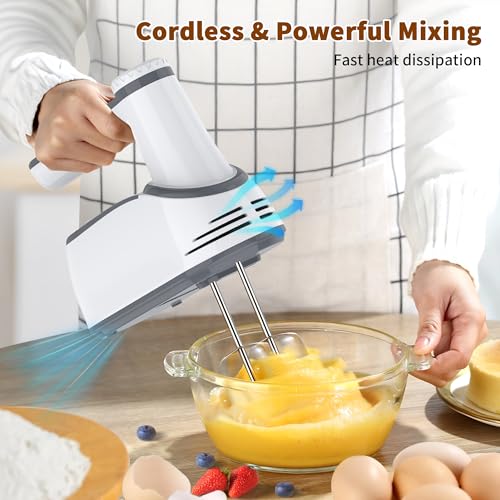 Beizuzu Cordless Electric Hand Mixer QLY-G-DCC201 の商品画像 1