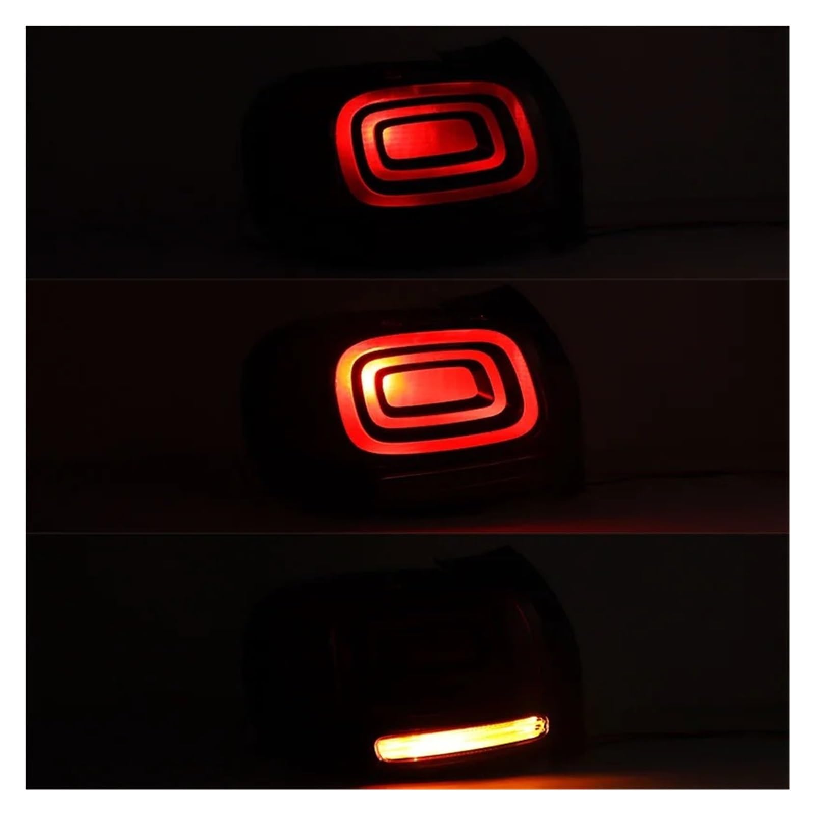 Piloto Trasero Para Citroen Para C3 Para Aircross Accesorios Exteriores Luz Trasera De Freno Señal Lámpara Repuesto Conjunto Luces Coche Luces Traseras(Only Right)