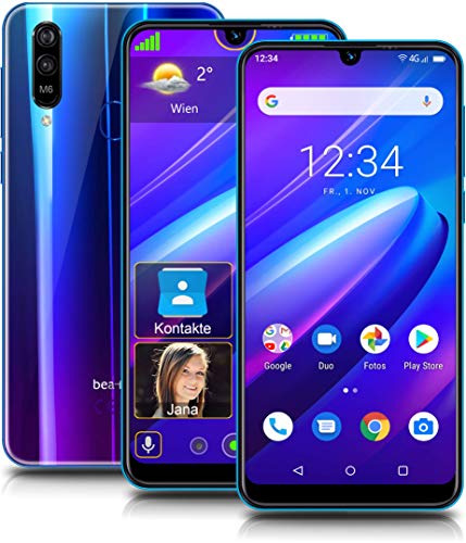 Bild zu Beafon M6 Smartphone, blau