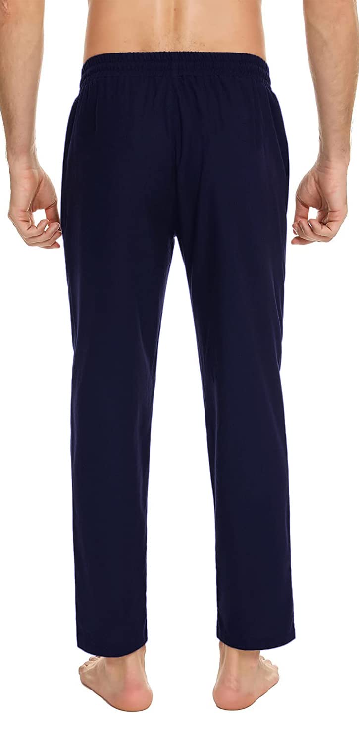 FGFD&OU Pantalones de Deporte Hombre Algodón Pantalon Largos Chándal Jogger Pantalones Deportivos Running Gimnasio Fitness Entrenamiento Yoga para Hombre Slim Fit Bolsillo