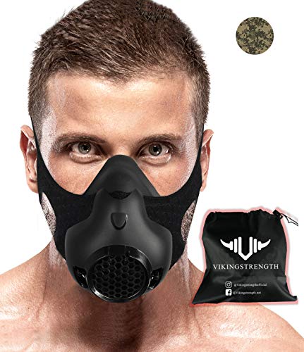 Vikingstrength New 24 Levels Training Workout Mask for Running Biking MMA Endurance