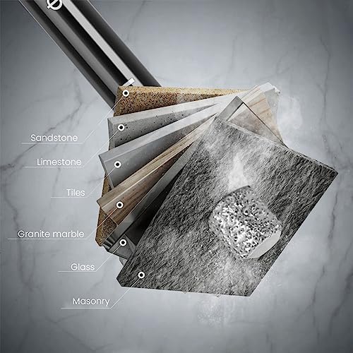 Image of Serplex Engraving Pen Precision Edge Trimming with Comfortable Secure Grip, Durable Adjustable Design, Ideal for Crafting and DIY, Includes Dry Diamond Drill Bits Set