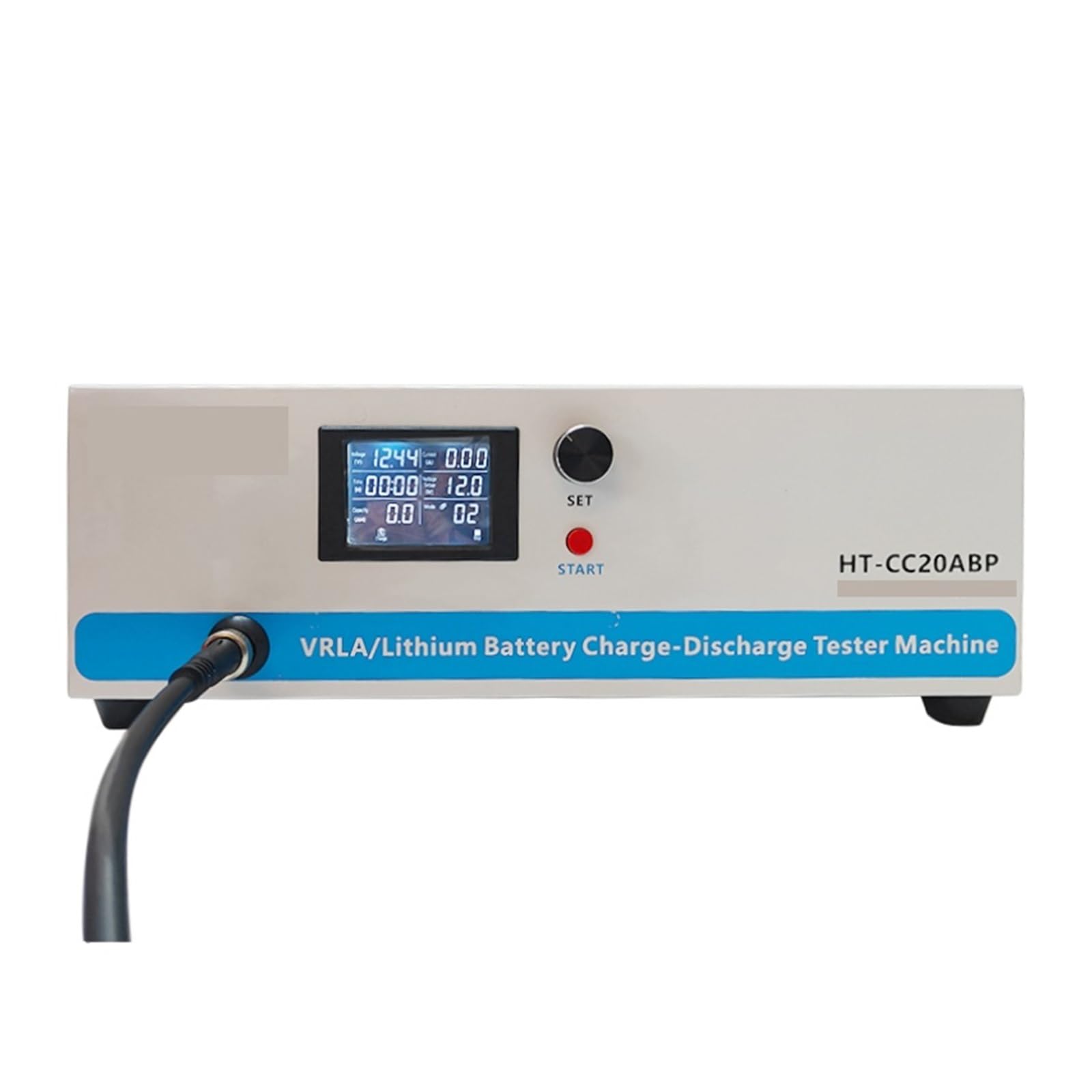 Einzelgruppe 9-99V Batteriemonitor/Kapazitätstester Ladung/Entladung Elektronischer Lasttester for Blei-Säure-Batterie/LFP/LTO Hohe Genauigkeit