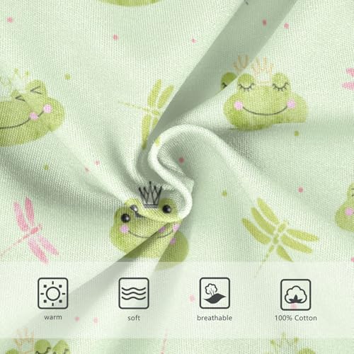Boys' Exclusive Briefs Toddler Underwear 95% Combed Cotton Boxerbriefs 2T Frog and Dragonfly Pattern 583