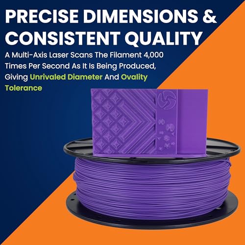 Image of 3D-Fuel Tough Pro PLA+ Filament for 3D Printing, Made in The, Grape Purple