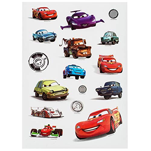 großes XL Malbuch/Malblock - A4 - Disney Cars - Auto - Lightning McQueen - mit vielen Sticker & Aufkleber - 16 Seiten… – Bild 6